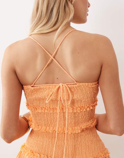strapless open back dress Sierra Dress