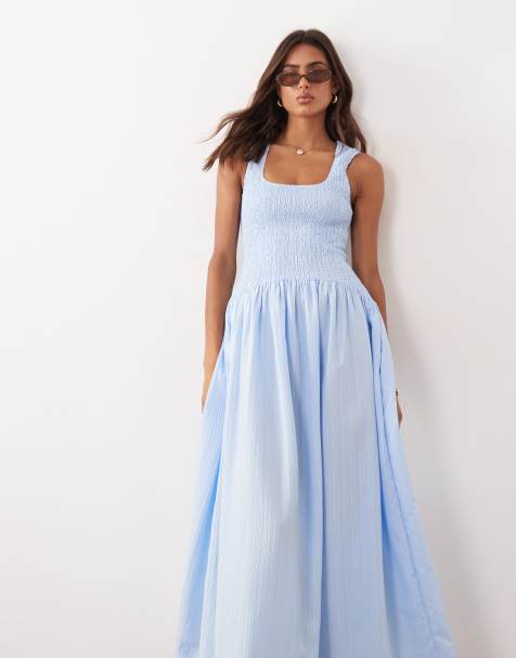 asos pastel blue dress ASOS | Dresses | Asos Pastel Blue And Pink Maxi Dress