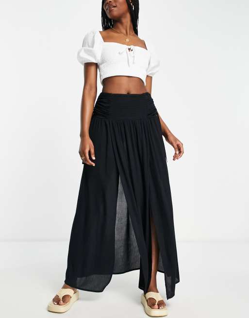 Asos maxi skirt sale