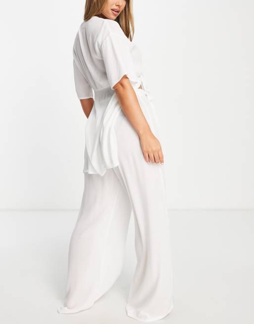 Asos white beach cover up online