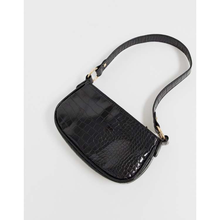 UO Croc '90s Shoulder Bag  Bags, 90s shoulder bag, Shoulder bag