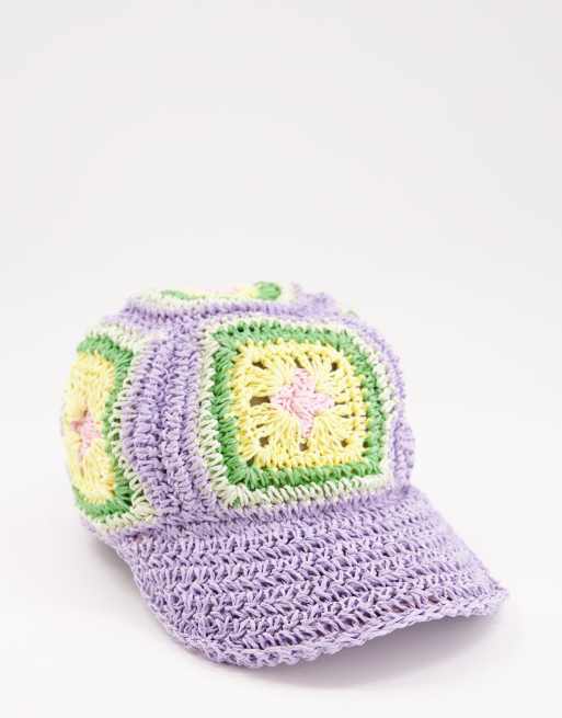 Crochet baseball hot sale hat