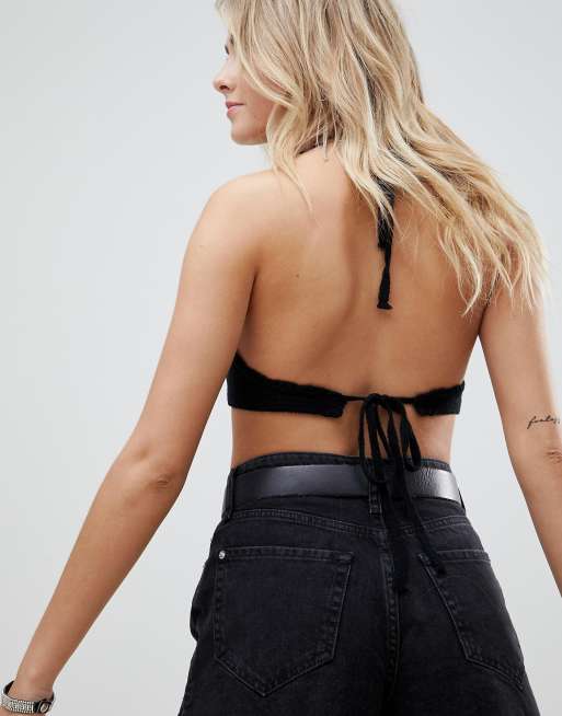 ASOS DESIGN crochet bralet, 2 of 4