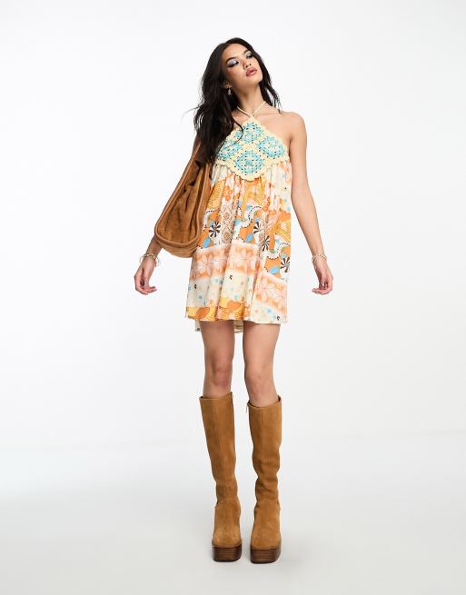 Asos store boho dress