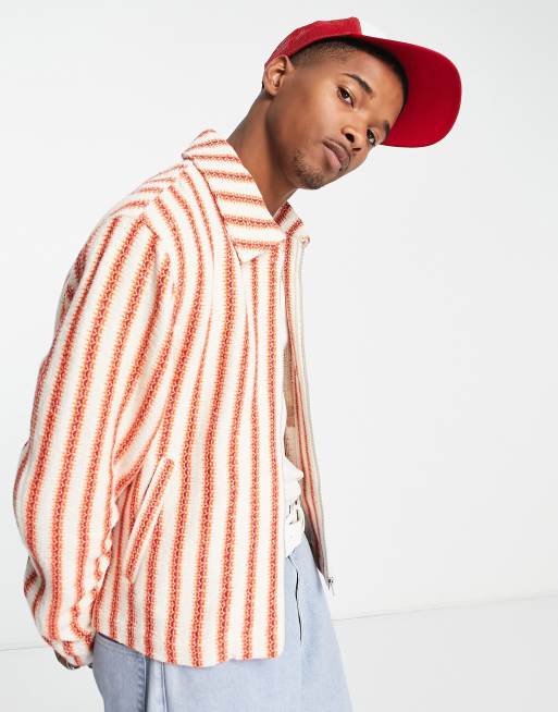 Orange shop harrington jacket