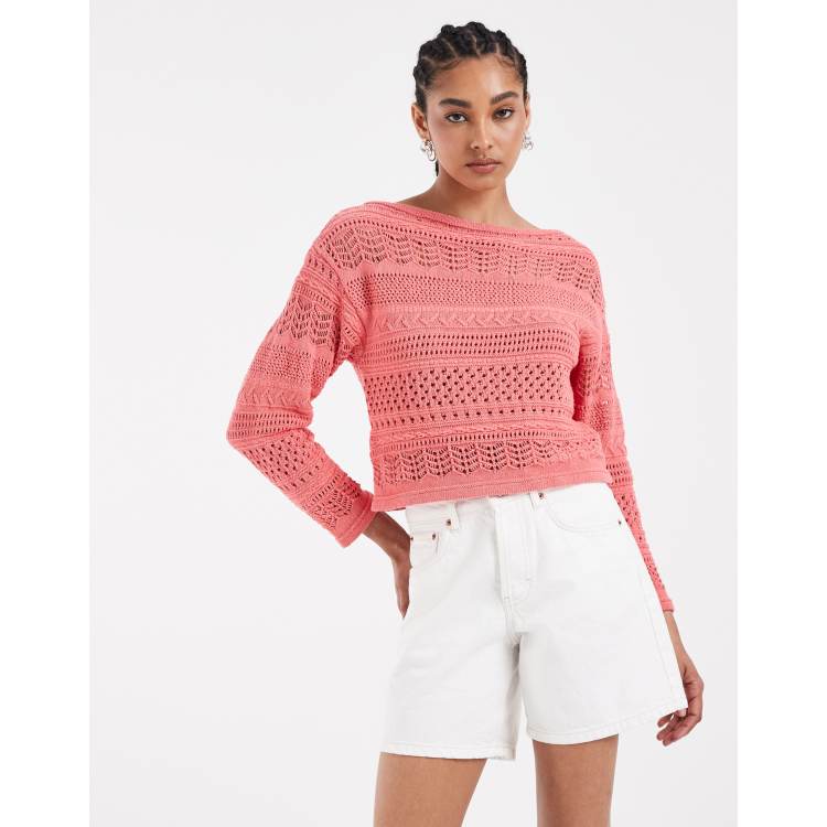 アパルトモン　Boat N/C Knit◆ Newport Shaker Boatneck - Heavy Cotton | Whalerknits
