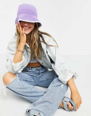 ●ANOETIC● ANC KNIT BUCKET HAT_LAVENDER MUSINSA | ANOETIC ANC KNIT BUCKET HAT_LAVENDER