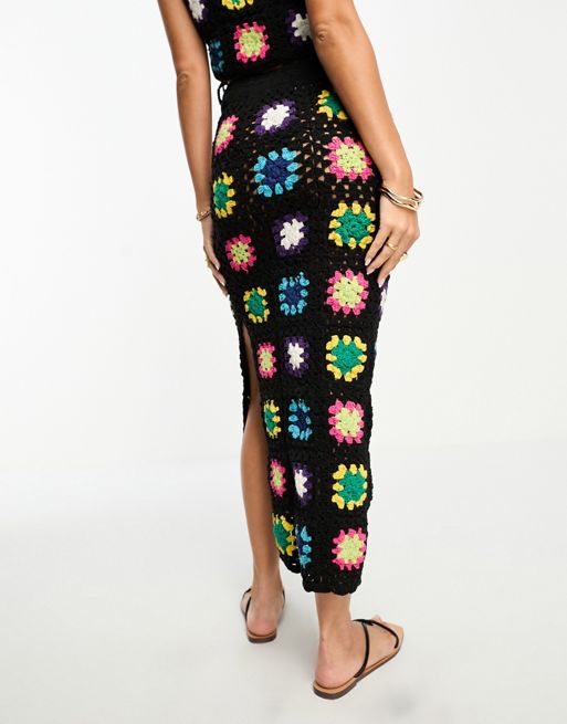 Plus Crochet Top & Maxi Skirt … curated on LTK