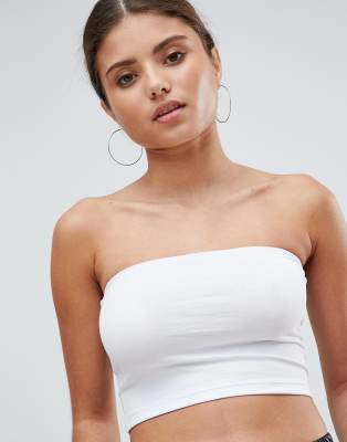 plain bandeau top