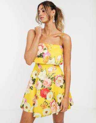 asos yellow top