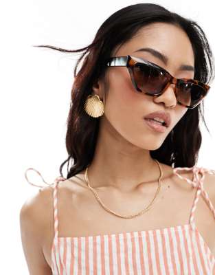 asos orange crop top