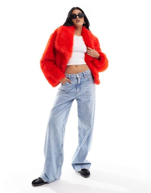 Asos red jacket hotsell