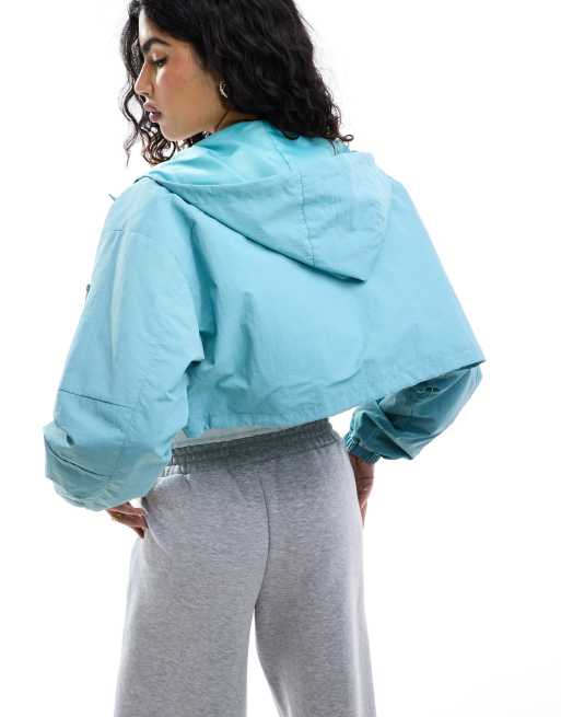 Crop raincoat store