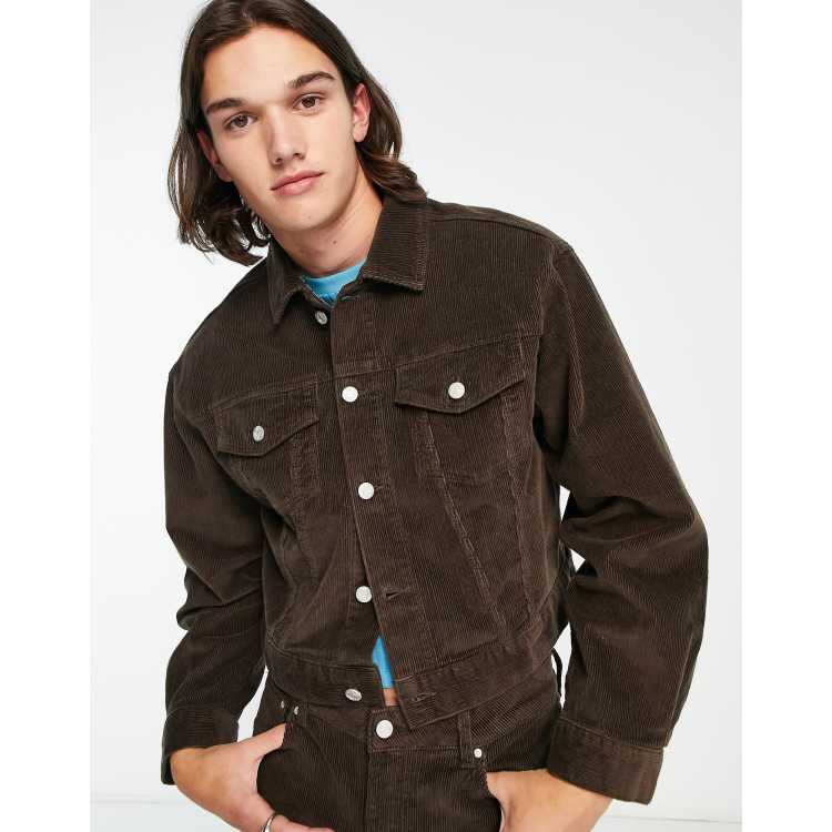 Corduroy jacket mens on sale asos