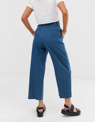 lightweight cropped jeans