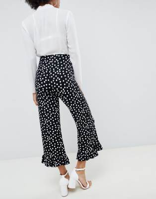 polka dot trousers asos