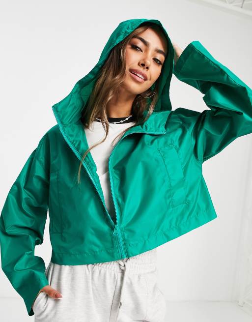 Cropped raincoat cheap