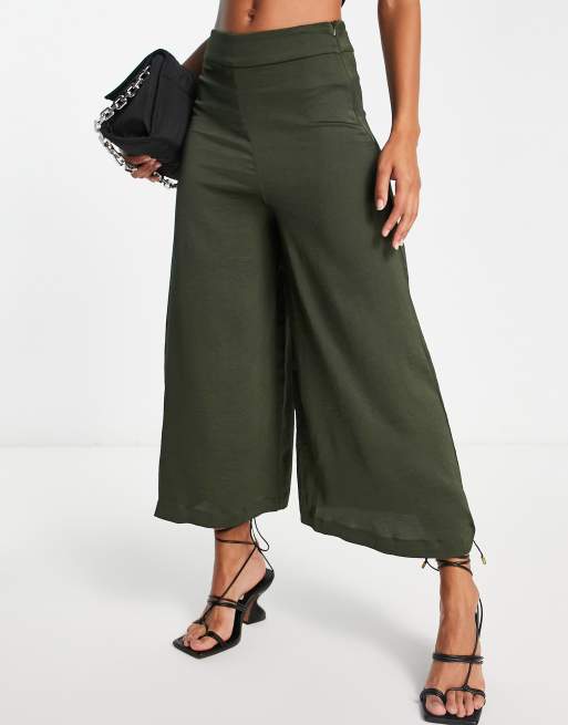 Asos cropped outlet trousers