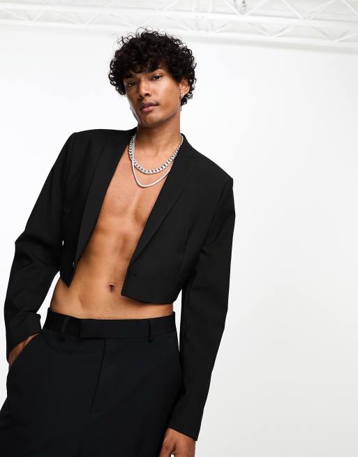 ASOS DESIGN - Cropped sort blazer