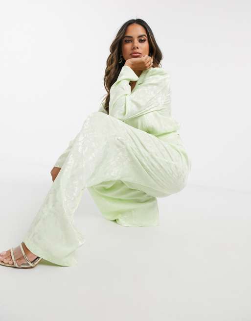 wrap jacket suit