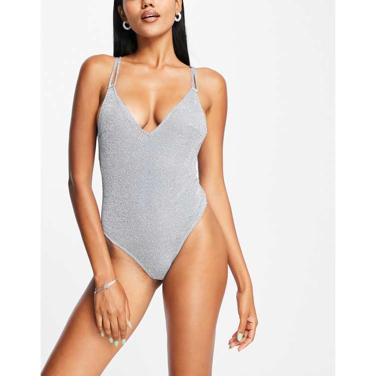 Asos sequin swimsuit online