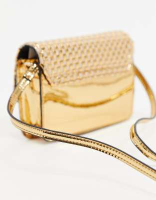 gold bag asos