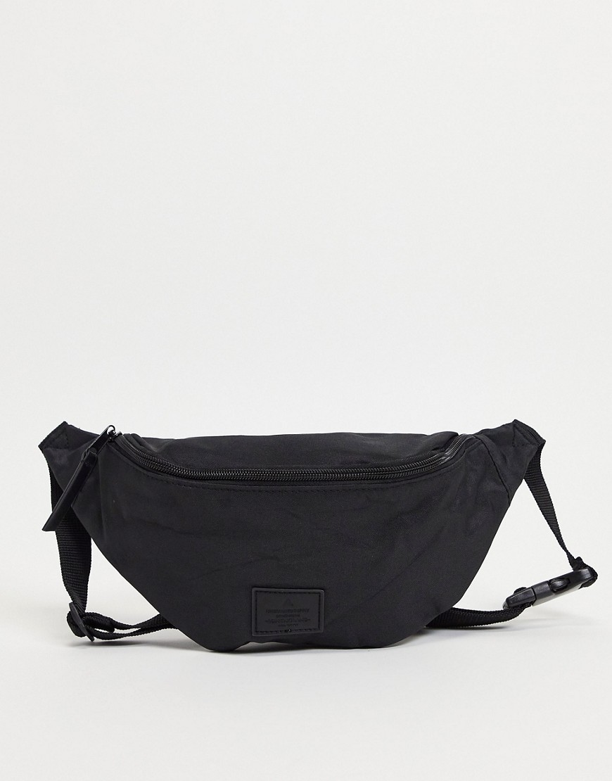 ASOS DESIGN cross body bum bag in black