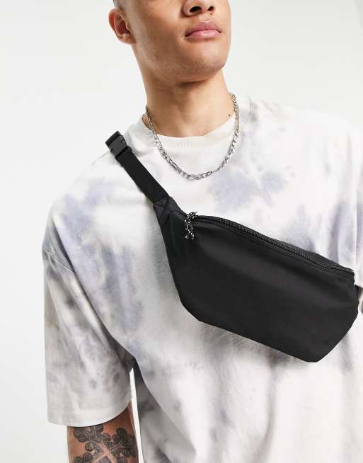 Black shop bum bag