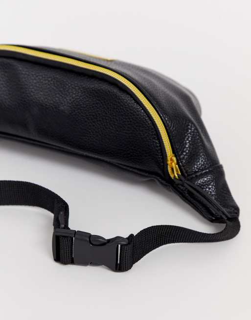 Gold and black fanny pack sale