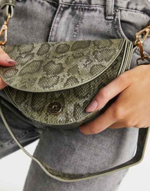 Asos discount snakeskin bag