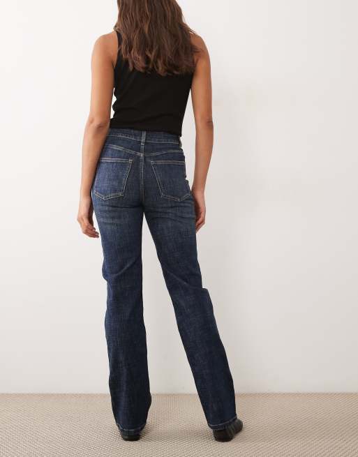 ASOS DESIGN cross hatch straight leg jean, 2 of 5