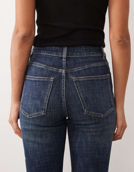 ASOS DESIGN cross hatch straight leg jean, 4 of 5