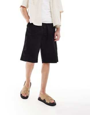 Asos Design Cross Over Sandals In Neutral