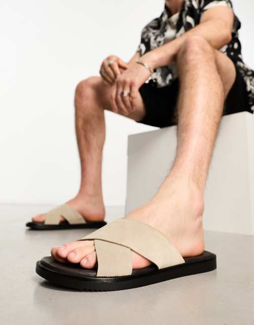 Mens Greek Style Sandals thong sandals