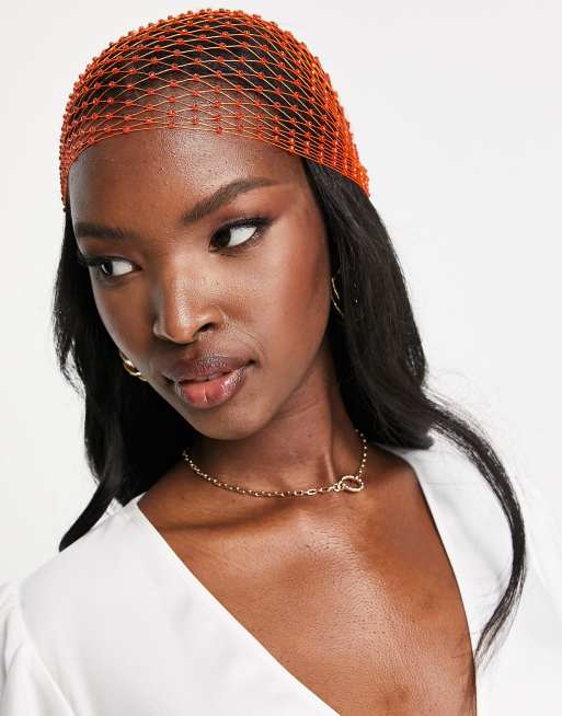 Crystal best sale head scarf