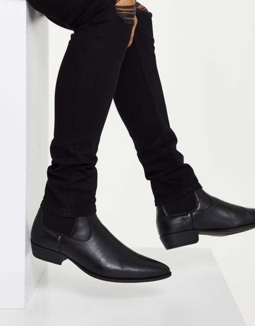 Mens western cheap chelsea boots