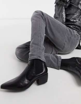 asos cuban heel boots