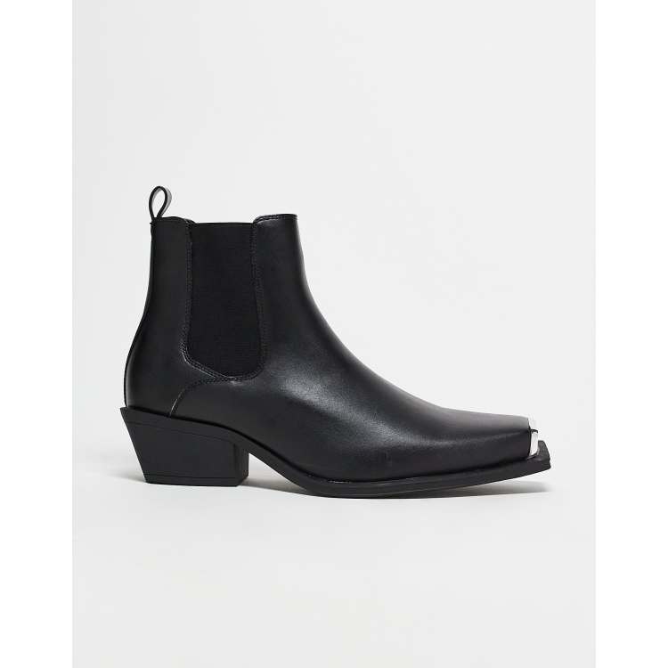 Asos cuban hot sale heel boots