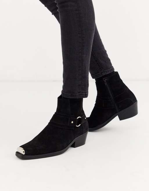 Asos on sale suede boots