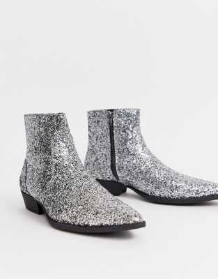 asos mens cuban heel boots