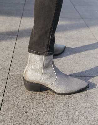 asos cuban heel boots