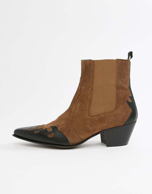 asos cuban heel