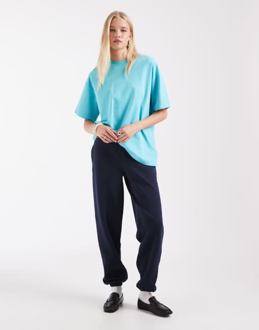 ASOS DESIGN brushback co-ord in Navy, 2 of 6