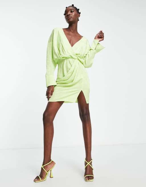 Asos on sale lime dress