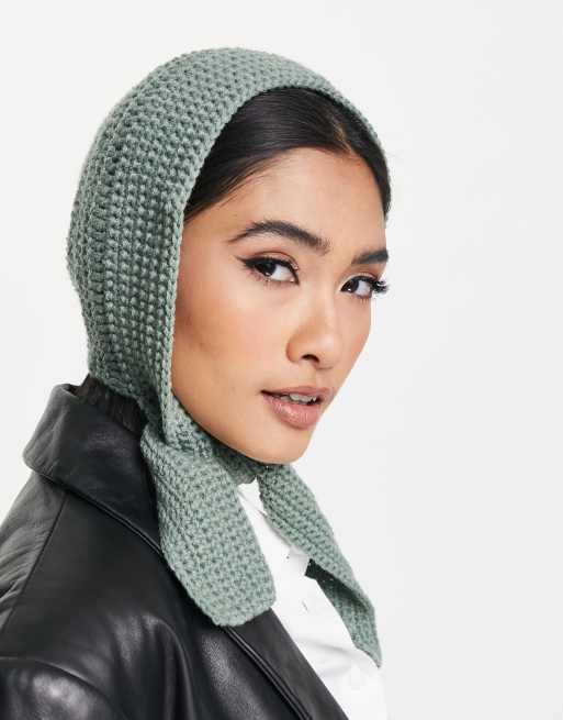 ASOS DESIGN - Cuffietta salvia con lacci, 2 di 4