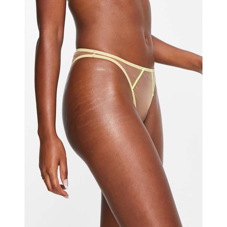 Culotte jaune fluo online