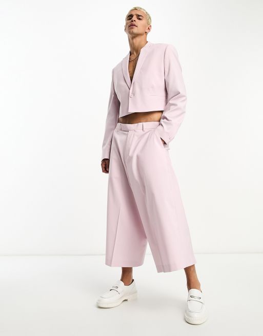 ZARA LILAC HIGH-WAISTED BELTED PANTS (MATCHING BLAZER AVAILABLE