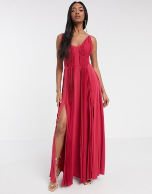 asos chiffon maxi dress