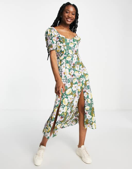 Asos maxi hotsell floral dress