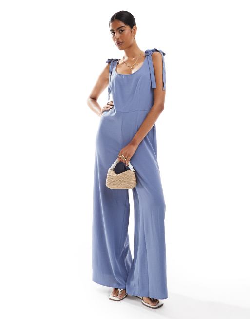 Asos blue jumpsuit online